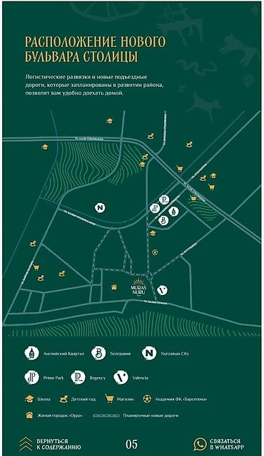 4 комнаты, 139 м², Орто-Сай с. Элитка, 6 этаж, ПСО (под самоотделку)