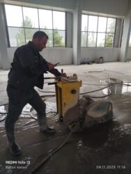 Beton işləri: #Betonkesme #betondeşmə Beton kubik kərpic - dən kəsim deşim — 9