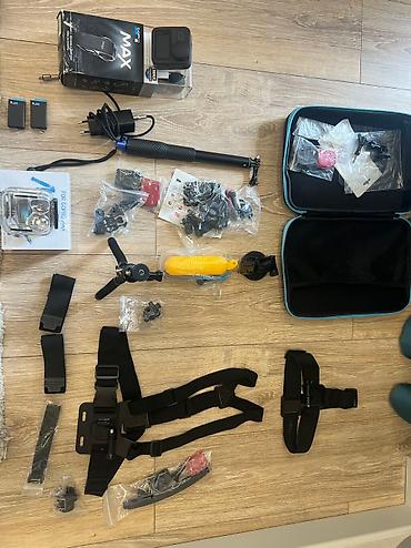 Видеокамеры: Го про Макс Go pro Max 360 С двумя батареями, палка от Godis, и все — 7