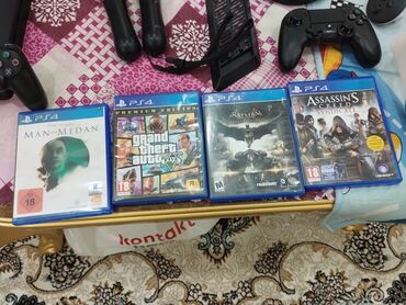 PS5 (Sony PlayStation 5): Ps4 gta 30 man 25 betmen 25 assasin 25 meta 3 ( 650 ) ps5 fat