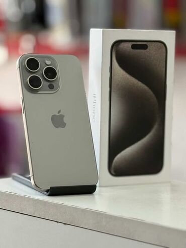 сколька стоит плейстейшен 4: IPhone 15 Pro, 128 GB, Natural Titanium, Zəmanət, Barmaq izi, Face ID