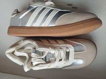 комбинация: Кроссовки, 39, Steve Madden, Новый, цвет - Серебристый, Самовывоз — 3