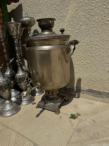 ikinci el samavar: İşlənmiş Od Samovar, 6 l, Ödənişli çatdırılma, Ünvandan götürmə — 4