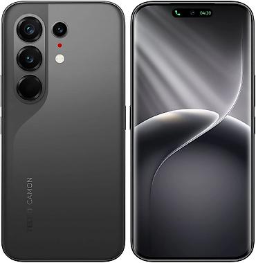 4 к: Tecno Camon Pro, Б/у, 256 ГБ, цвет - Серый, 2 SIM, eSIM — 1