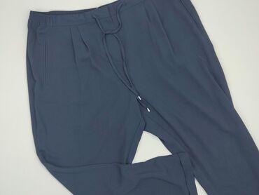 spódniczka alex biało niebieska: Material trousers, F&F, 4XL (EU 48), condition - Good