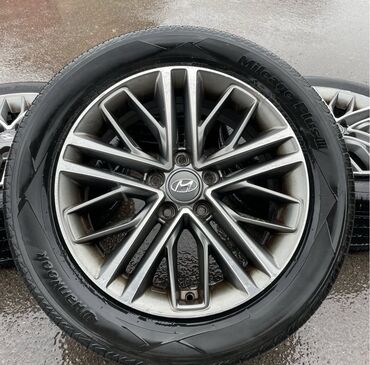 диски санта фе: Литые Диски R 17 Hyundai, Комплект, отверстий - 5, Б/у