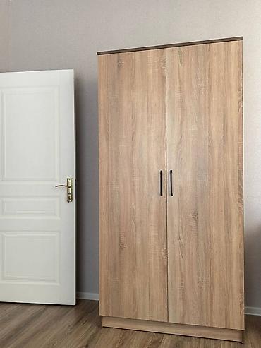 Ev üçün mebel: Yeni, 2 qapılı, Qəhvəyi, Açılan, Düz dolab — 2