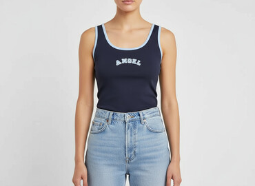 t shirty ze ściągaczem: Angel, Топ жіночий, розмір S