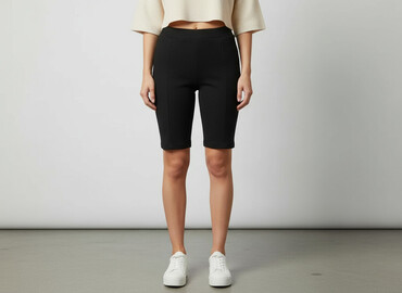 bardzo obcisłe legginsy: Bershka, Szorty damskie, rozmiar S