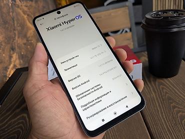 realme 13 5g: Redmi, Redmi 13, Б/у, 256 ГБ, цвет - Голубой, 1 SIM, 2 SIM — 10