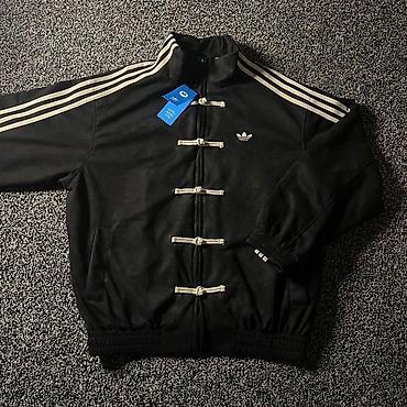 Üst geyimi: Adidas Originals üslubunda unisex jaketi - Dizayn: Klassik 3 zolaqlı — 2
