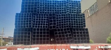 Digər metal məhsullar: Müxtəlif ölçülü kvadrat metal profillər. Bu profillər tikinti və — 7