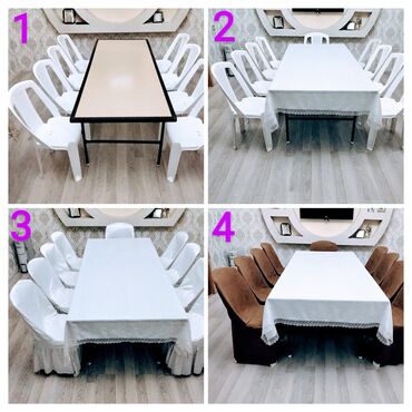 Avadanlığın icarəsi: Tədbirlərin təşkili. Ki̇rayə stol stul, i̇carə masa və oturacaqlar — 4