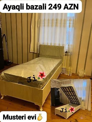kravat satilir: Yeni, Təknəfərlik çarpayı, Bazalı, Matras ilə, Siyirməsiz — 1