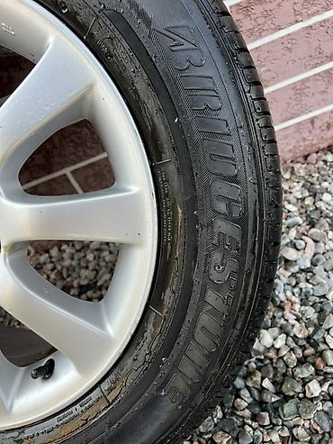 запаска кия: Колеса в сборе 215 / 60 / R 16, Всесезонная, Б/у, Запаска, Легковые, Литые, отверстий - 5 — 6