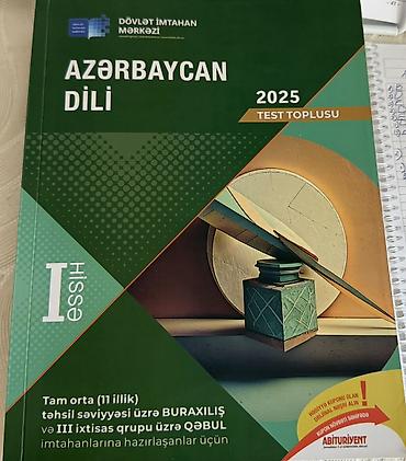 Testlər: Azərbaycan dili Testlər 11-ci sinif, DİM, 1-ci hissə — 1
