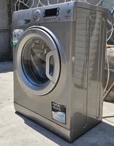 paltar yuyan masini: Стиральная машина Hotpoint Ariston, 7 кг, Б/у, Автомат, Есть сушка, Нет кредита, Самовывоз