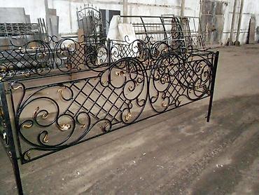 Сварка: Ограда на могилу Кованая Оградка Кованные оградки Ограждение — 10