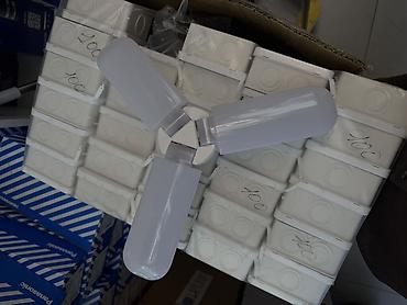 smart light: Складная светодиодная лампа FAN с лопастями (LED Bulb Fan blade) - — 3