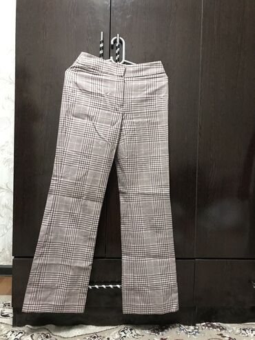 джинсы 11 размер: Клеш, Средняя талия