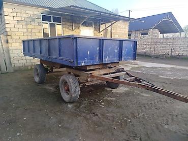 traktor lapedi: Kənd təsərrüfatı üçün iki oxlu qoşqu - Traktorla qoşmağa uyğun, uzun — 2