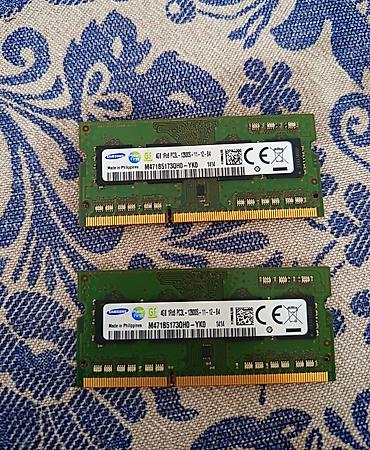 Samsung laptop RAM modulları – 2 ədəd - Model: Samsung lalafo.az -da Samsung laptop RAM modulları – 2 ədəd - Model: Samsung
