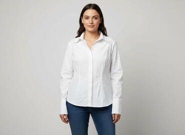 monnari kurtka biała: Monnari, Women`s shirt, size XL