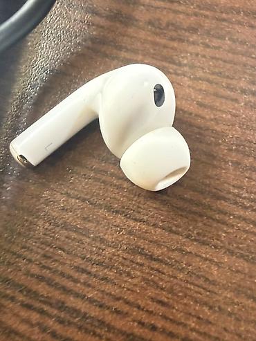 pro 4: Airpods pro 3 Sol tərəf qulaqdaxili simsiz qulaqcıq (silikon uçlu), ağ — 1