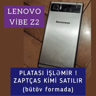 lenovo vibe b: Lenovo Vibe Z2, rəng - Gümüşü