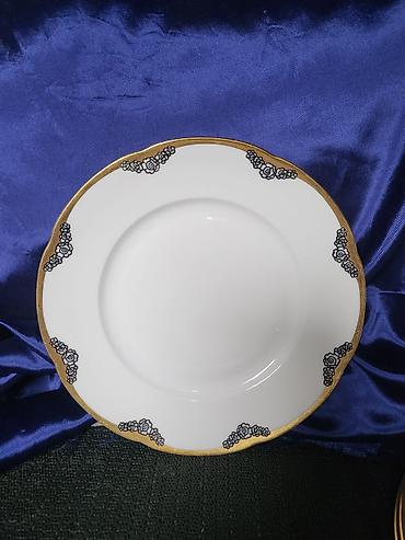 Ostali antikviteti: Tanjiri 1902g +,Kgl.Priv.Tettau.Nemacka. Nemacki deseetni tanjiri — 15