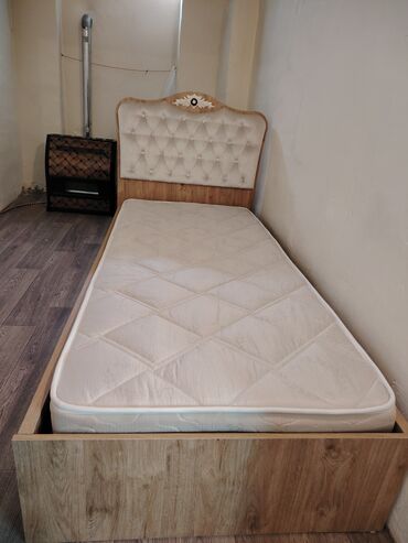 tek yataq mebeli: Новый, Односпальная кровать, Без подьемного механизма, Без выдвижных ящиков, Азербайджан