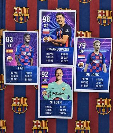 barcelona: FC Barcelona futbol kartları kolleksiyası — 1
