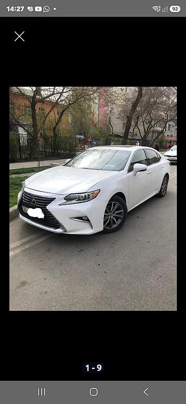 jeep compas: Lexus ES: 2018 г., 2.5 л, Вариатор, Гибрид, Седан — 9
