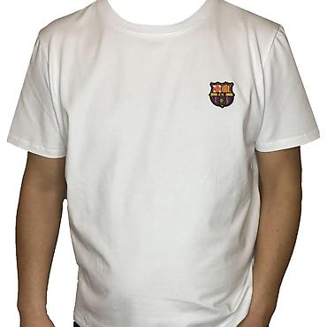 фудболку: Футболка, Классикалык модель, Made in KG, Пахта, Жаңы, M — 8