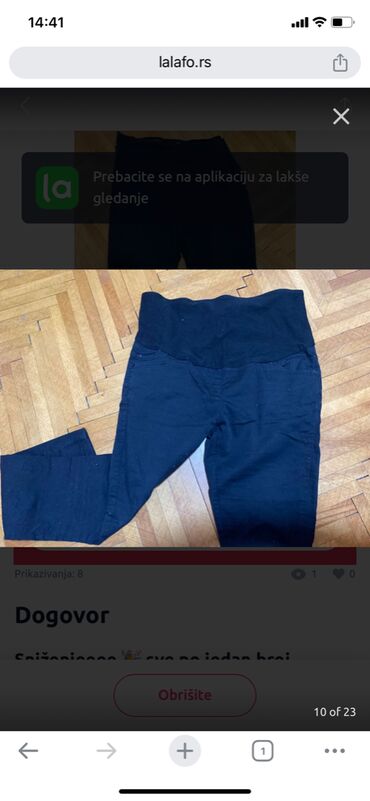 Farmerke: Pantalone, farmerke, trenerke,helanke🎉 snizenjee… sve po jedan model — 3