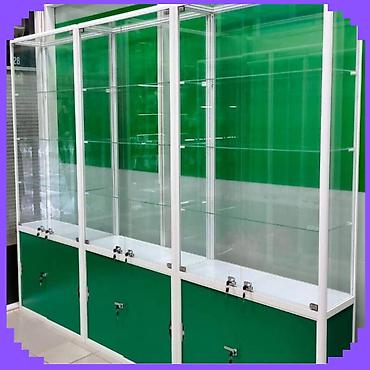 Другое торговое оборудование: Прилавок витрина, витрина стеклянная, торговые витрины металлические — 6