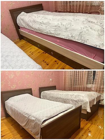 mebeı: Yataq otağı mebeli satılır təcili. Matras tezdi. Termo yoxdu. Baza — 2