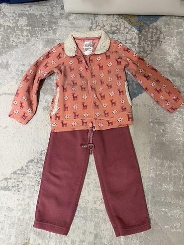 теч флис штаны: Детский флисовый комплект для девочки - Состав: мягкий флис. - — 1
