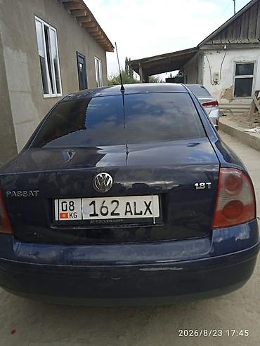 Volkswagen: Volkswagen Passat: 2001 г., 1.8 л, Механика, Бензин, Седан — 8