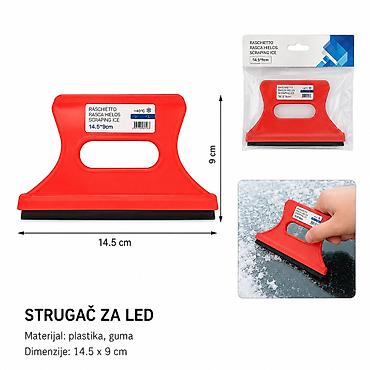 KMT Lopata za led 3210127 Kompaktan i praktičan strugač/lopatica za