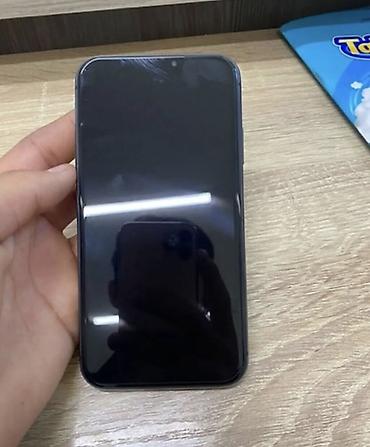 2011 v3: IPhone 11, Б/у, 128 ГБ, Черный, Чехол, 72 % — 2