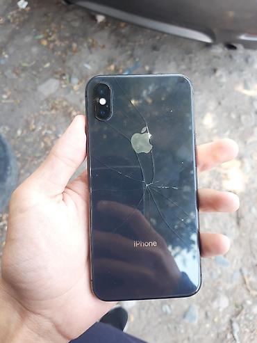 IPhone X, Б/у, 64 ГБ, Черный, Стилус, 100 %