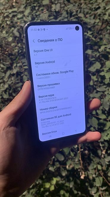 tab s7 fe: Samsung Galaxy S10e, Б/у, 128 ГБ, цвет - Голубой, 2 SIM — 4