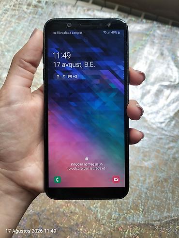Samsung Galaxy A6, rəng - Qara, İki sim kartlı lalafo.az -da Samsung Galaxy A6, rəng - Qara, İki sim kartlı