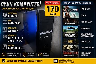 💻 Masaüstü kompüterin sistem bloku — 170 AZN yox 150 AZN ✅ Ofis