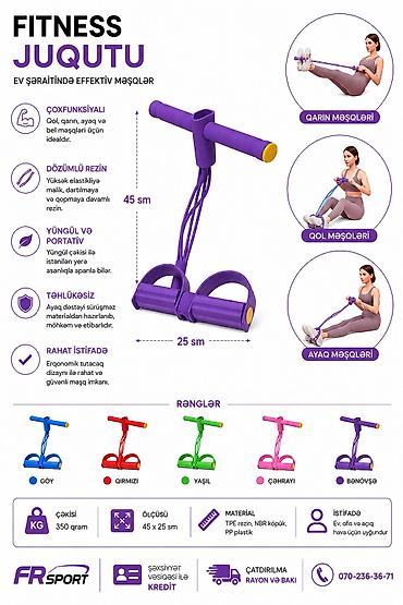 💥 Juqut, fitness rezin, məşq juqutu ✅ 7/24 əlaqə saxlaya bilərsiz lalafo.az -da 💥 Juqut, fitness rezin, məşq juqutu ✅ 7/24 əlaqə saxlaya bilərsiz