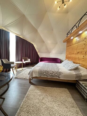 Аренда юрт: Купольные глемпинги в горах - Прозрачные геокупола на приподнятых — 11