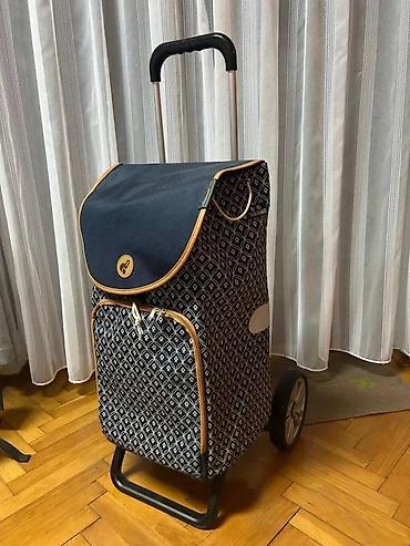 Putni koferi i torbe: Kolica/torba za kupovinu na točkiće - Stabilan metalni ram sa velikim — 1