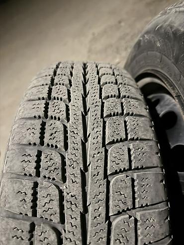 Дөңгөлөктөр монтажда: Дөңгөлөктөр монтажда 175 / 70 / R 14, Кыш, Колдонулган, Комплект, Темир, тешиктери - 4 — 5