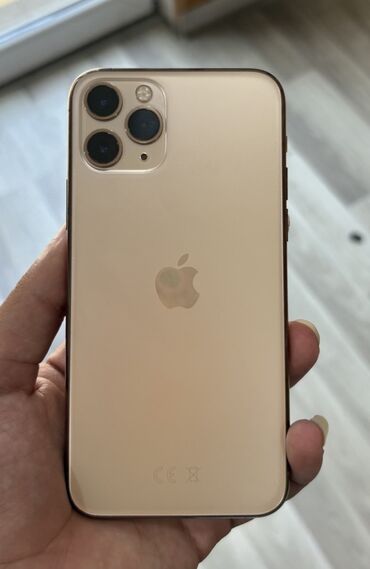 irşad telecom iphone 11: IPhone 11 Pro, 64 GB, Qızılı, Simsiz şarj, Face ID